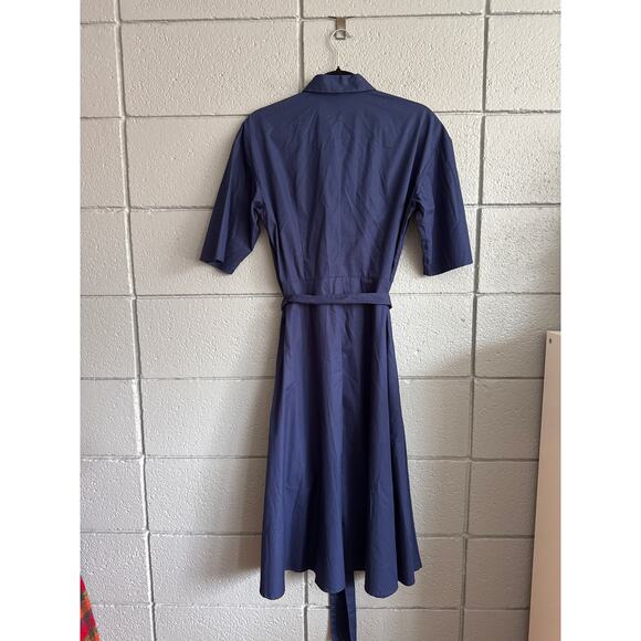 Womens Grammar NYC The Synonym Dress in French Navy by Grammar sz 4 Quiet Luxury - Picture 6 of 6